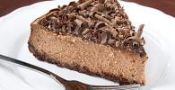 Cheesecake de chocolate