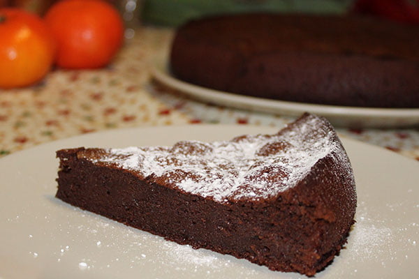 Tarta de chocolate sin gluten