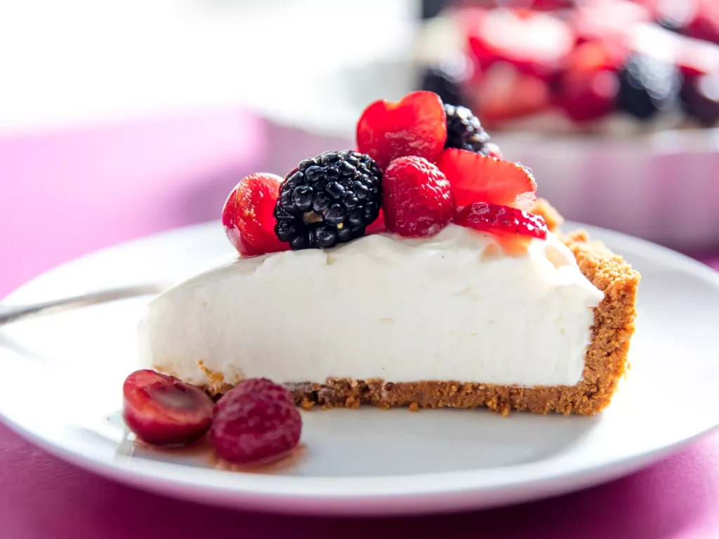Tarta de queso con cuajada