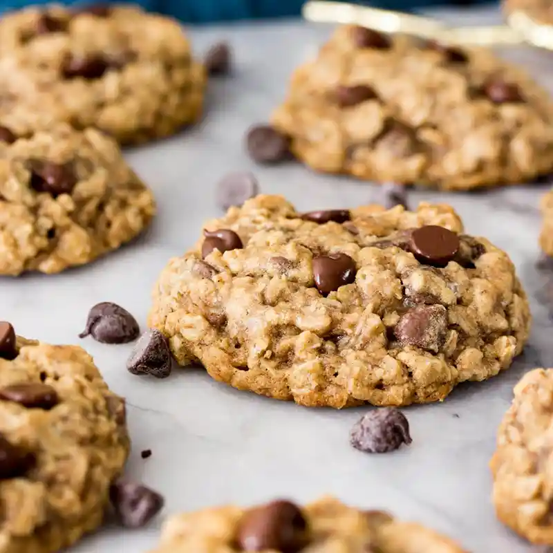 Galletas de avena y chocolate