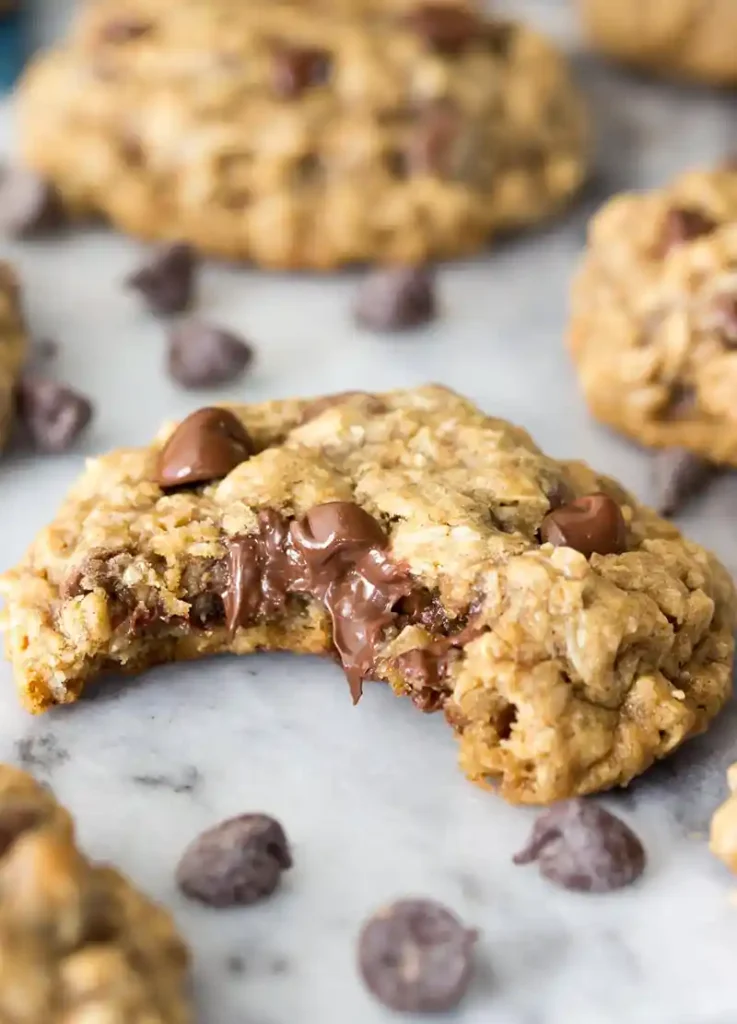 Galletas de avena y chocolate